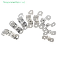 FBSG 10pcs U Shaped Saddle Clamp Water Hose Tube Pipe Clips Water Filter  32mm New HOT