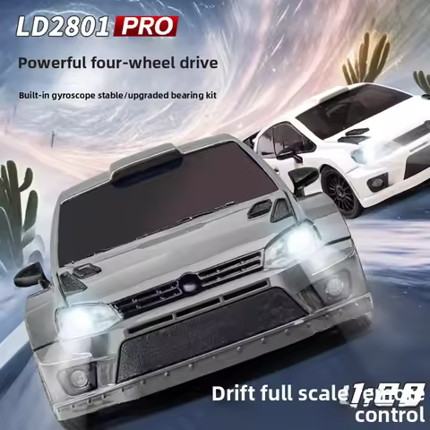 For LD2801 Pro RC Car Built in Gyroscope Full Scale 1:28 Compact Drift Racing Boy and Man Gift