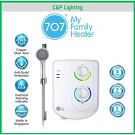 707 Alpine Electric Instant Shower Heater w/ Shower Head Set