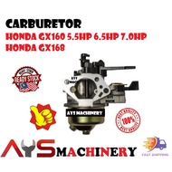 Honda GX160 carburetor 5.5hp 6.5hp 7.0hp GX168 enjine pump 5.0