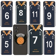 for Realme 8S 8i 9i 9 10 Pro Plus 12 12X Compatibility TPU Phone Cases Soft protective cover Haikyuu