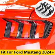 CJ7F ไฟท้าย Streamer Trim ไฟท้ายด้านหลังโคมไฟฝาครอบ Hood Auto Parts สติกเกอร์ Fit สำหรับ Ford Mustan