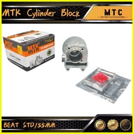 ⚾︎ ◬ ▥ MTK Cylinder Block Set BEAT STD 55MM / BEAT FI STD