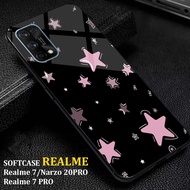 Realme 7 Auto Case Motif [STAR] Latest Realme 7 Case hp Casing hp Softcase Glossy Hardcase 2D Glossy