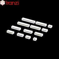 Header jack 2.54mm XH2.54 2P 3P 4P 5P 6P 7P 8P 9P 10P 11P 12P white straight pin