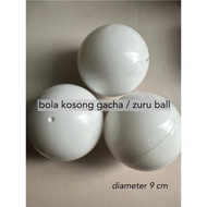 MILK WHITE GASHAPON EMPTY BALL ZURU BALL LARGE SIZE GACHA/ BALL