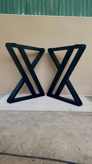 ขาโต๊ะเหล็ก ขนาด สูง 70 cm กว้าง 60 cm ทำจากเหล็กกล่องกัลวาไนซ์ 3x1.5 นิ้ว แข็งแรง งานละเอียด ราคาคู