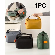 Fashionable And Simple Insulated Lunch Bag For Office Workers, Waterproof Oxford Lunch Cooler Bag,Ge