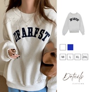 PLUS SIZE Women Sweater Sweatshirt Baju Lengan Panjang Wanita