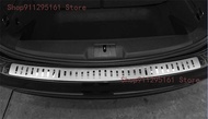 yolandd สแตนเลสด้านนอก Ultra-thin กันชนด้านหลัง Trunk Tread Plate Trim สำหรับ Volkswagen Sharan 2012