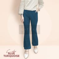 QAYRAA Seluar Palazo POCKET Botcut Slimfit LAICI / Ladies Bootcut Palazzo Casual Pants - Free Size