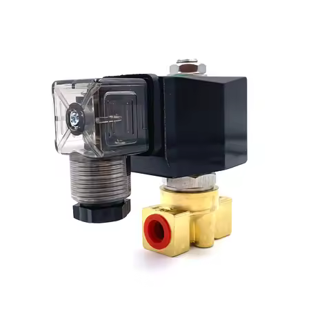 Brass Solenoid Valve Normally Closed 1/8' 1/4' High Pressure 2 Way 0-120bar/90bar/50bar/35bar/0.5-10