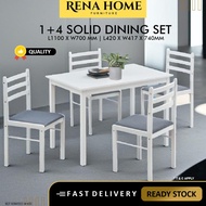 [FREE INSTALLATION] Meja Makan | Ikea Dining Set | 4 Seater | 6 Seater | 1 + 4 + Bench Dining Table 