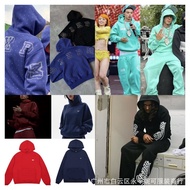 central cee同款6PM Tracksuit刺绣连帽卫衣嘻哈宽松运动外套