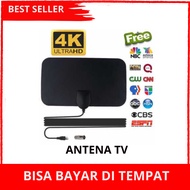 Antena TV Digital / Taffware Antena TV Digital DVB-T2 4K High Gain 25dB - TFL-D139 / Antena TV / antena sinyal kuat /antena uhf vhf  jangkauan luas / antena tempel / antena digital lokal / antena tvri / antena termurah / antena terbaru laris