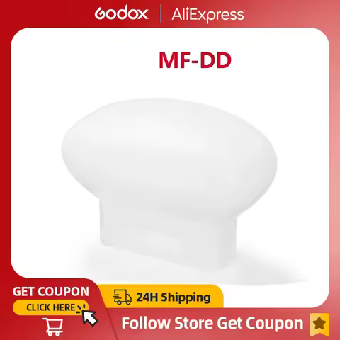 Godox MF-DD Dental Diffuser Silica Gel Diffusion Dome Kit for Godox MF12 Flash