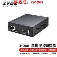 🔥露天【至低價】全新網絡解碼矩陣H265數字高清解碼器分割監控拼接單屏16畫面分割