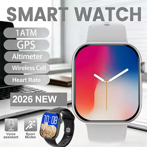 For IOS DT Watch X Mini Smart Watch 1.85-inch Large Screen NFC TWS Headphones Electronic Album Video