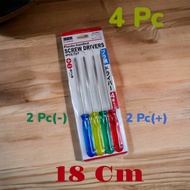 OBENG SET 4PC TRANSPARANT JAPAN 7057B