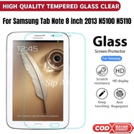 LAYAR Samsung Tab Note 8 | Samsung N5100 | 8inch 2013 Tempered Glass Anti-Scratch Glass Screen Protector Tablet Anti-Scratch Tab Screen Protector