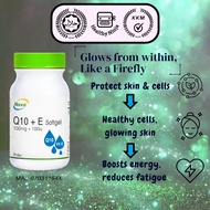 Nova CoQ10 100mg with Vitamin E – Coenzyme Q10 Heart & Energy Supplement for Blood Circulation