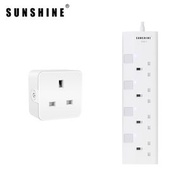 智能插頭+4位拖板套裝 [SWP-A+ESD-4]