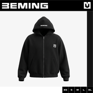 Bemingtop1196(XS-XL)-Hoody Hoodie - ฮู้ดดี้ซิปทรง oversize ที่ให้ลุคเท่ใส่ได้ทุกวัน ดีไซน์มินิมอลสไต
