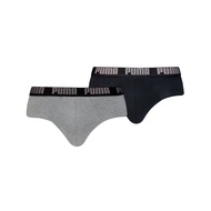PUMA Men Everyday Brief - Seluar Dalam Brief Harian Lelaki (2pcs) - Comfort Waistband Soft Touch Fab