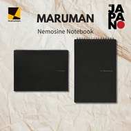 Maruman Notebook Nemosyne A5 B5 Center Line N166 Black, A3 Graph Paper N167 Black, A5 Graph Paper N1
