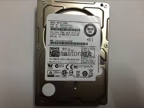 HDD For Dell Toshiba MK3001GRRB Server HDD 300G 15K 2.5 SAS