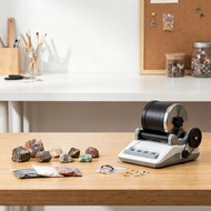[kanye2dc] Rock Tumbler Kit Gift DIY Tool Mineralogy and Geology Enthusiasts Electronic