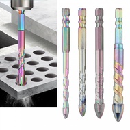 High Hardness Drill Bits Set for Glass Wood Metal Tiles 4 Different Sizes