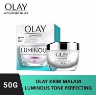 Olay Intensive Whitening Luminous Night Cream 50g Olay Luminous Cream Pencerah Natural Cream Malam 5