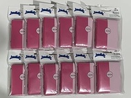 600 Counts Lenayuyu Pink Card Sleeves Toploaders for Trading Cards,Matte Card Sleeves Deck Card Protectors, Pink Soft Sleeves Fit for MTG, Baseball Card,Sports Cards,Game Card