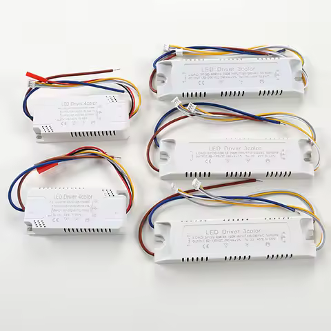 LED Driver 20-40W/40-60W SMD PCB light Ceiling Power Supply 3 color 3Pin Double Output lighting tran
