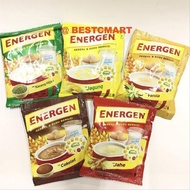 ENERGEN Asli Indonesia Minuman Cereal & susu Bertenaga  10sachet