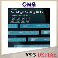 Dspiae Semi-Rigid Sanding Sticks #240 - #1500 MSS-240 - MSS-1500 Polish Sponge Sanding Sponge Polish