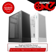 DeepCool CH170 Plus Vertical Micro ATX /Mini-ITX Compact PC Case