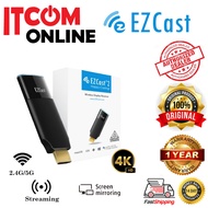 EZCAST 2 MIRROR SCREEN WIRELESS DONGLE 4K 1080P SUPPORT ANDROID/IOS/WIN/MAC 2.4GHZ/5G WIFI ADAPTER R