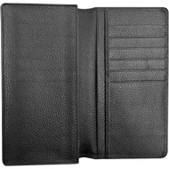 JIMMY LUCKY Premium Men's Genuine Leather Wallet – Slim Bifold Design with Multiple Card Slots & Cas