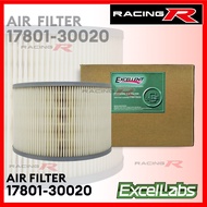 AIR FILTER For TOYOTA HiAce Commuter Deluxe, Grand Tourer (17801-30020) 4x4b