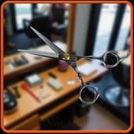 Oil Quenching Stainless Steel Straight Hair Scissors 4Cr13 6 Inch BY444