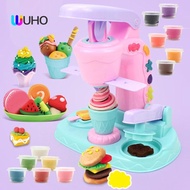 [WUHO] Pretend Ice Cream Maker Toy Colorful for Birthday Gift Aged 3-8 Party Favors