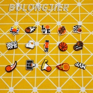 Clog Shoes Charms NBA Professional Star Basketball DIY Clog Charms Pins for Clog Shoes Charms