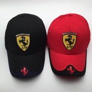 Ferrari Logo Baseball Cap Racing Sports Hat Car Fan F1 Hat Outdoor Sports Sunscreen Cap