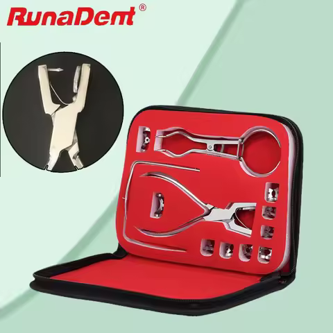 Dental Dam Pliers Perforator Tools Orthodontic Rubber Dam Clip Hole Puncher for Dentist Procedure