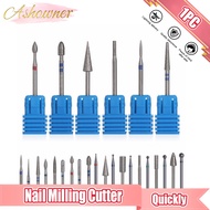 Nail Drill Bit Milling Cutter for Manicure Polish Manicure Cutter Diamond Nails Drill Elecric Machine Pedicure Accessory