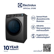 (ส่งฟรี/ไม่ติดตั้ง) Electrolux เครื่องซักผ้าฝาหน้า รุ่น EWF1042R7SB ความจุ10 กก. UltimateCare700 (แถมขาตั้งไม่แถมผ้าคลุม)