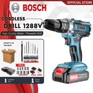 BOSCH Hammer Drill Impact Screwdriver Cordless Drill Hammer Hand Drill Batteri