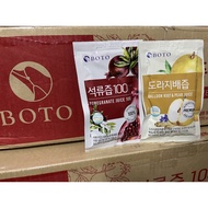 Issue An Invoice Korea BOTO Red Pomegranate Juice Platycodon Pear High Concentration 80ml Korean
